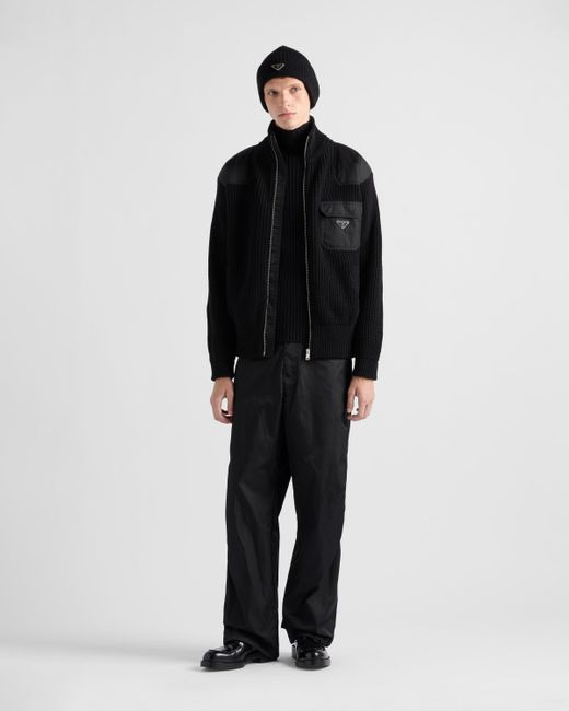 Prada zip up turtleneck discount