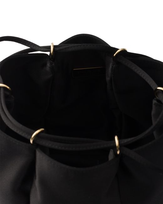Secchiello Mini di Prada in Black