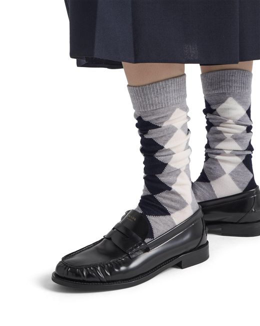 Prada Black Wool Socks