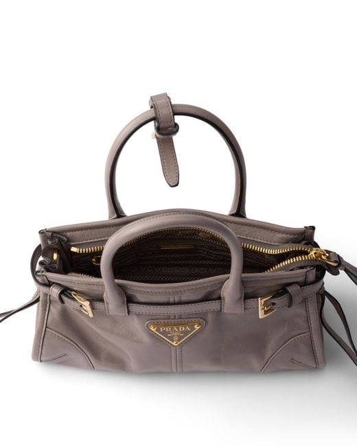 Prada Multicolor Bonnie Leather Mini Handbag