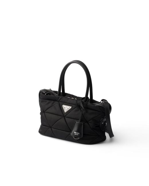 Borsa Shopping Medium di Prada in Black