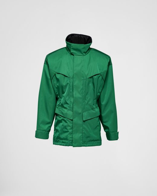 Prada Green Re-nylon Jacket for men