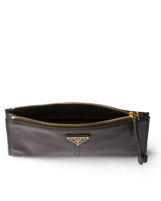 Pouch di Prada in Gray