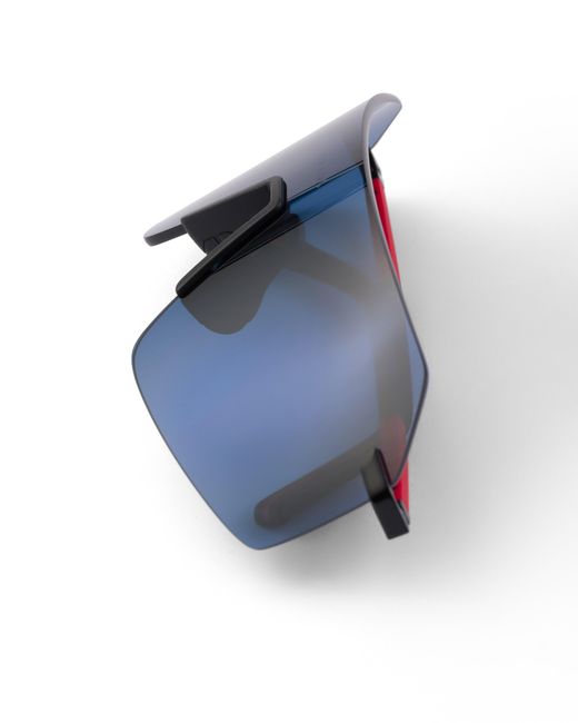 Prada Blue Linea Rossa Sunglasses for men