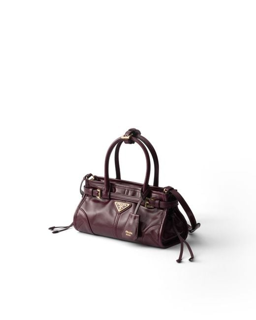 Prada Red Bonnie Leather Mini-Bag