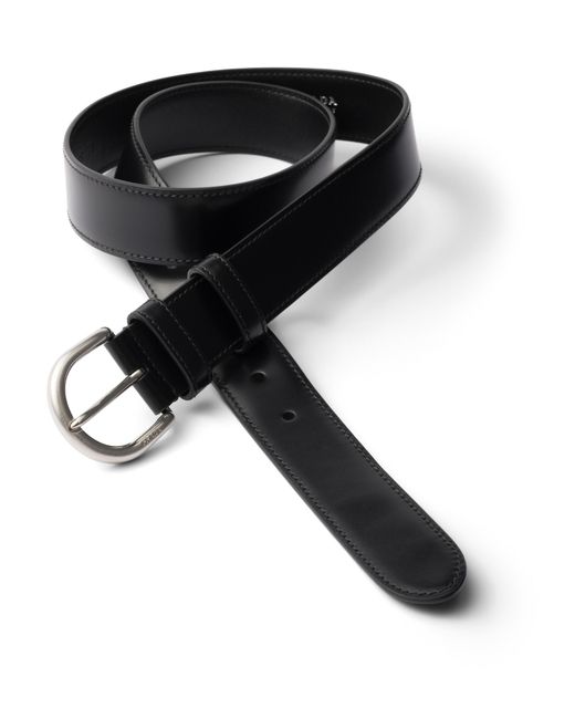 Prada Black Leather Belt for men