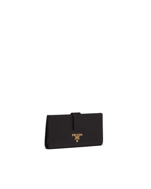 Prada Multicolor Large Saffiano Leather Wallet