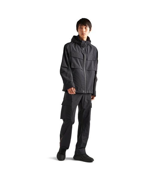 Prada Blue Light Technical Fabric Pants for men
