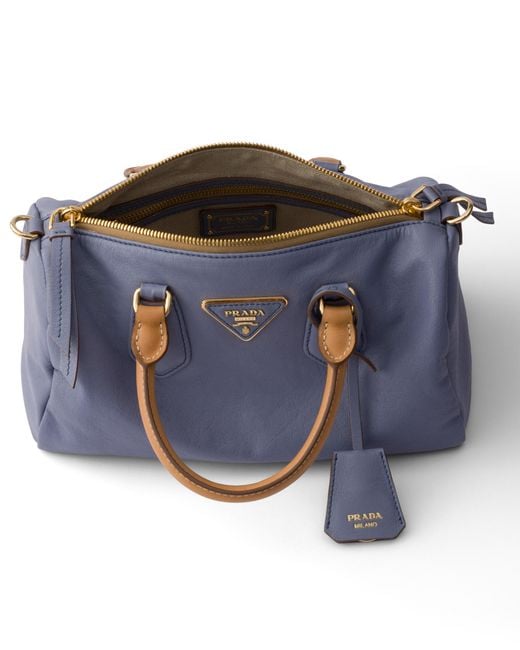 Bauletto Small di Prada in Blue
