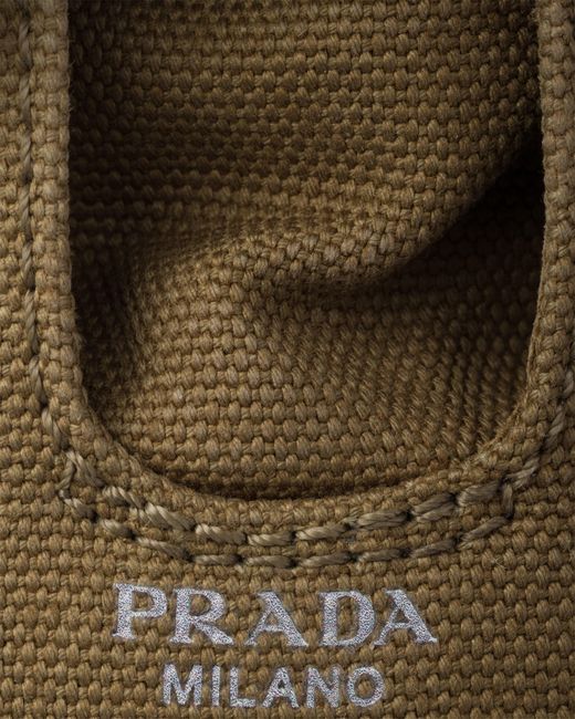 Prada Metallic Collapse Canvas Sneakers, Size 6 for men