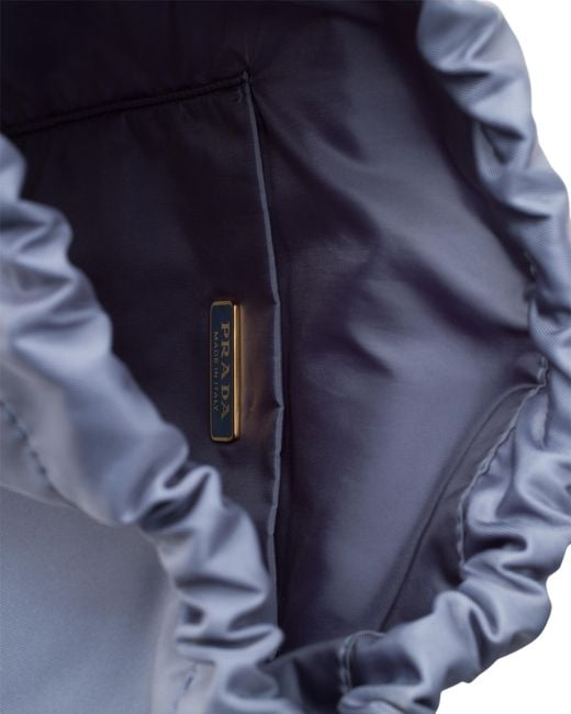Prada Blue Wish Re-Nylon Pouch