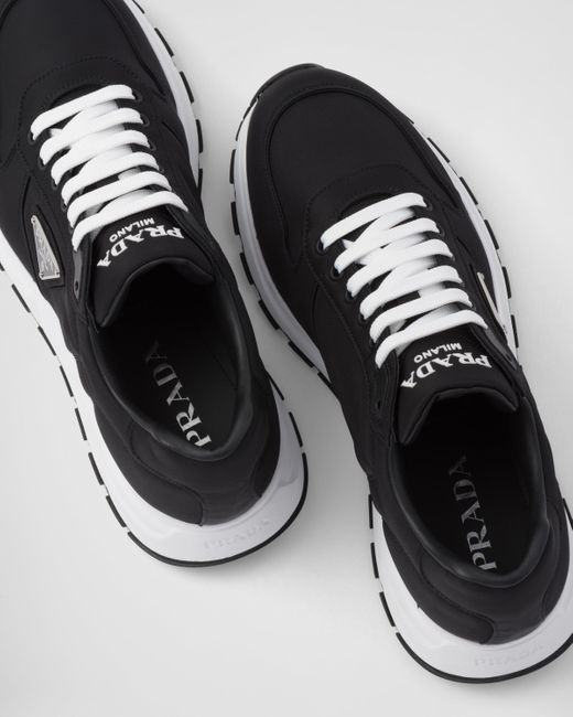 Prada Prax 01 Sneaker Aus Re-Nylon in Black für Herren