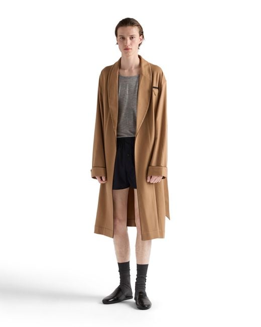 Prada Natural Cashmere Robe for men