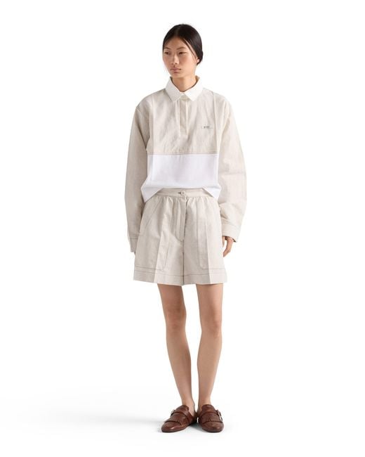 Polo di Prada in White