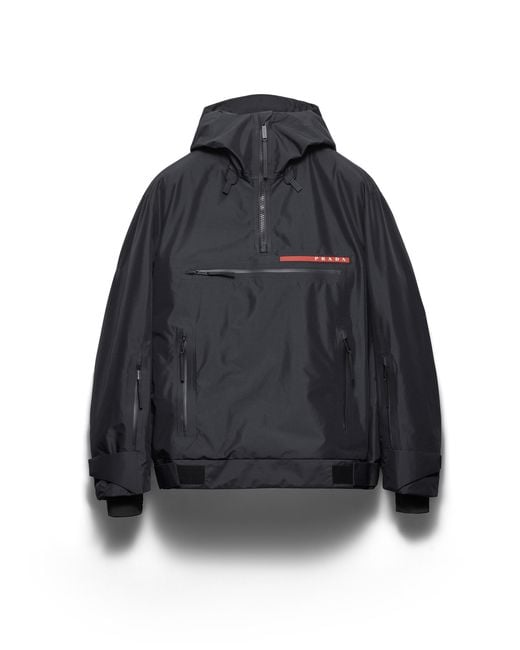 Prada Blue Extreme-Tex Blouson Jacket for men