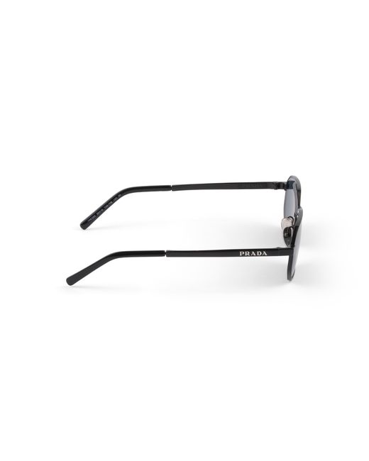 Prada Blue Sunglasses With Logo for men
