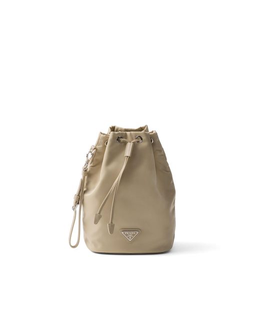 Pouch di Prada in Natural