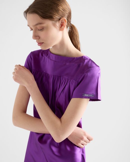 Robe Old Duchesse Prada en coloris Purple