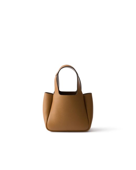 Borsa A Mano Liaison Mini di Prada in White