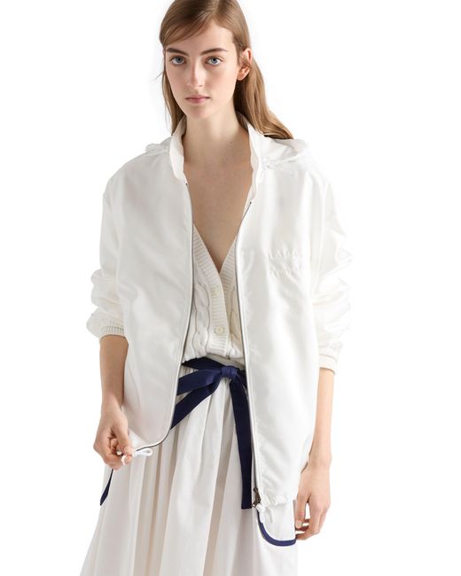 Blouson di Prada in White
