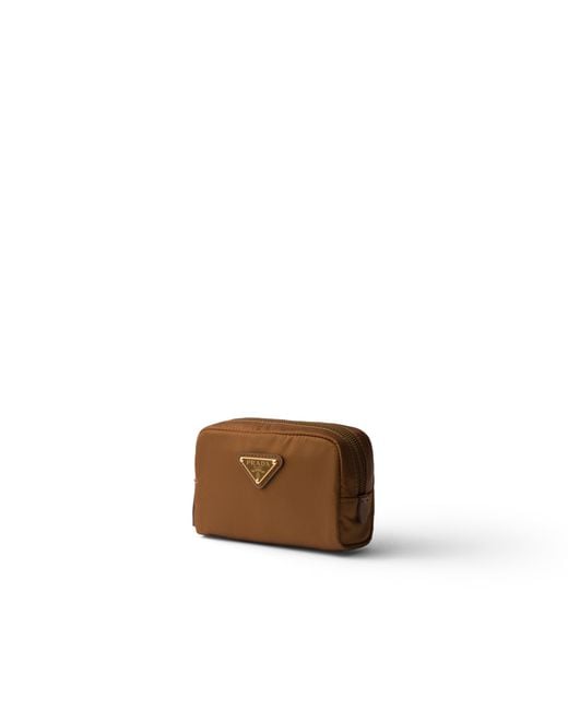 Necessaire Micro di Prada in Brown