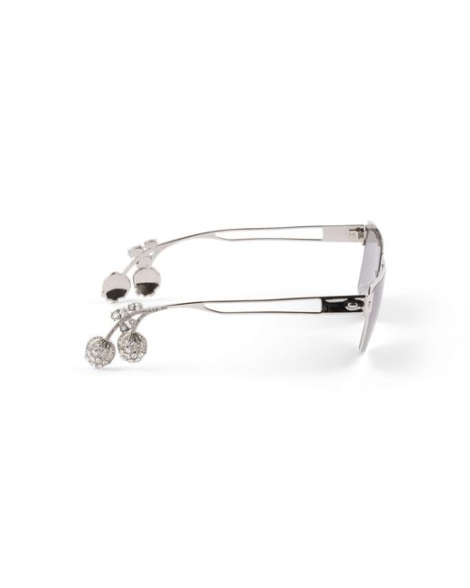 Prada White Runway Sunglasses