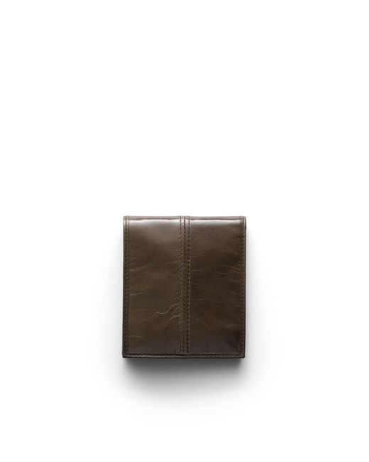 Prada Lederbrieftasche Mit Münzfach, Herren in Green für Herren
