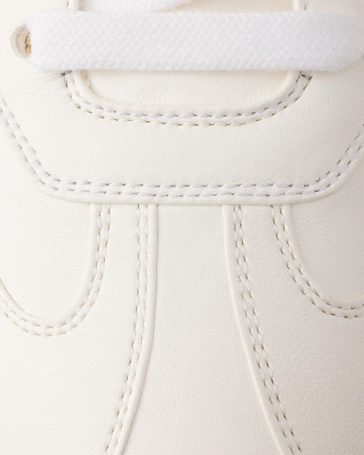 Prada White Nappa Leather Sneakers