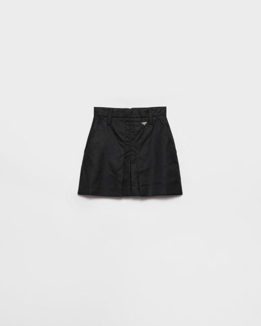 Minigonna di Prada in Black
