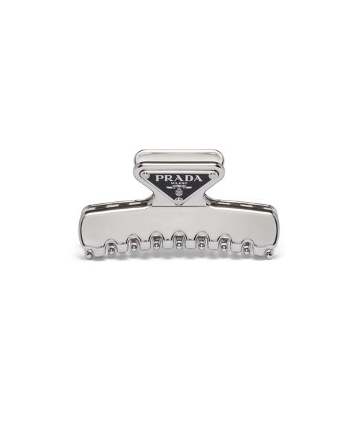 Prada Metallic Haarklammer