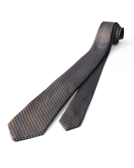 Corbata De Seda Prada de hombre de color White
