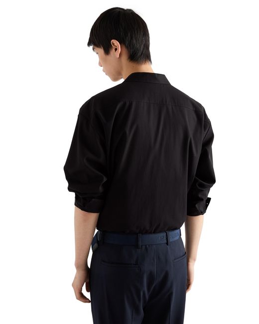 Prada Black Cotton Shirt for men