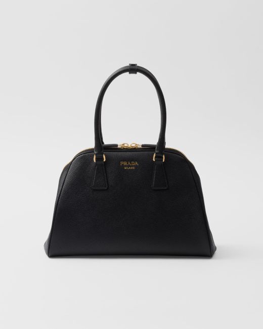 Prada Black Medium Saffiano Leather Bag