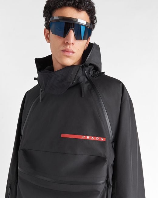Prada Black Extreme-tex Snowboard Jacket for men