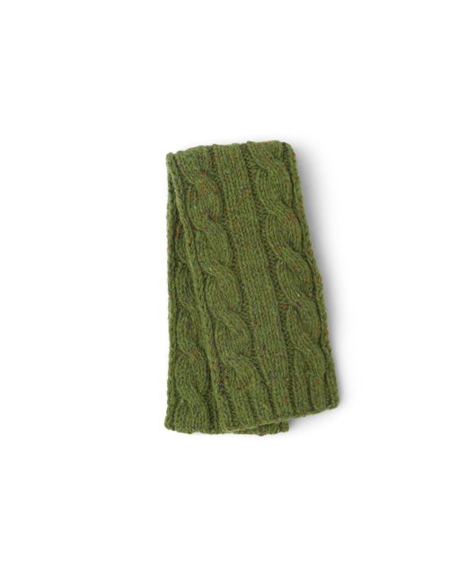 Prada Green Wool Scarf for men