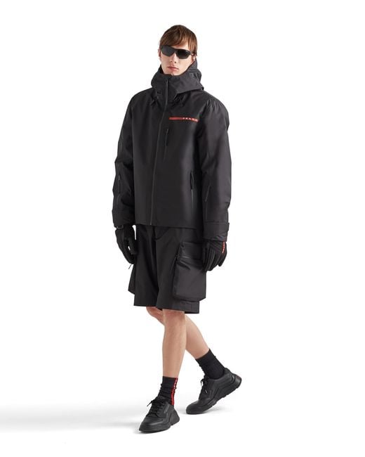 Prada Black Extreme-Tex Blouson Jacket for men