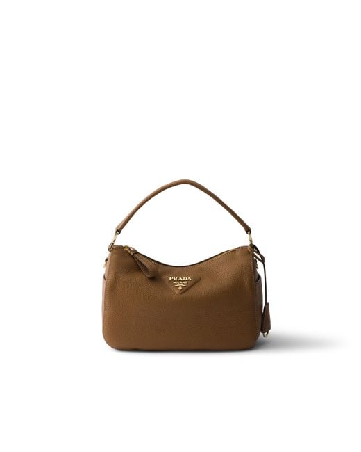 Prada Brown Small Leather Bag