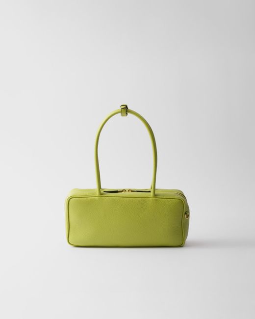 Sac À Main En Cuir Prada en coloris Green