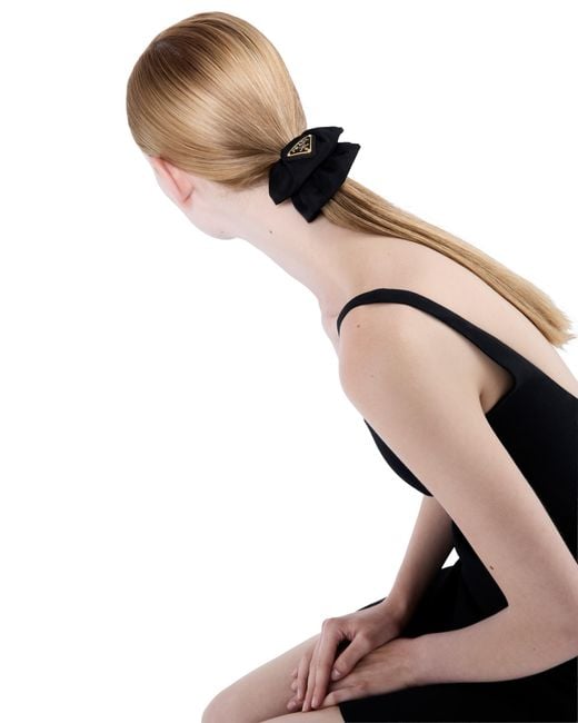Elastico Per Capelli di Prada in Black