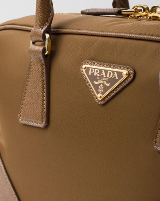 Prada Multicolor Re-Edition 1978 Medium Re-Nylon And Saffiano Leather Two-Handle Bag