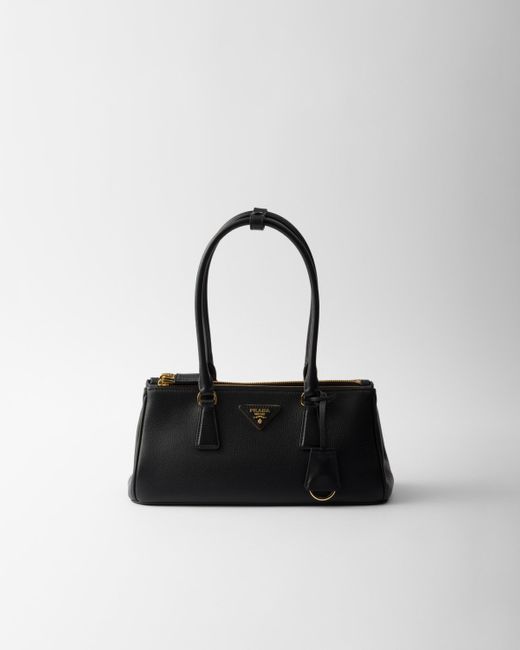 Prada Black Galleria Medium Leather Bag