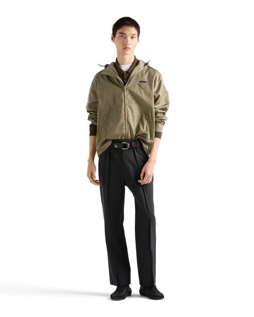 Prada Green Re-Nylon Jacket for men