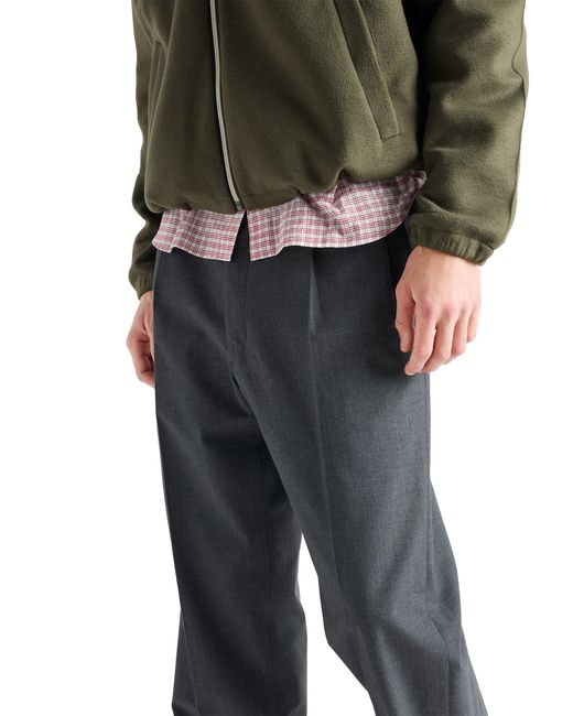 Prada Gray Pantalone for men
