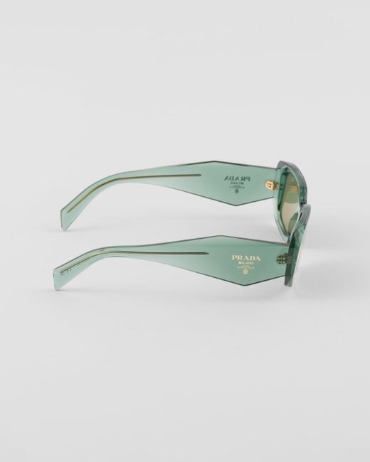 Prada Green Symbole Sonnenbrille