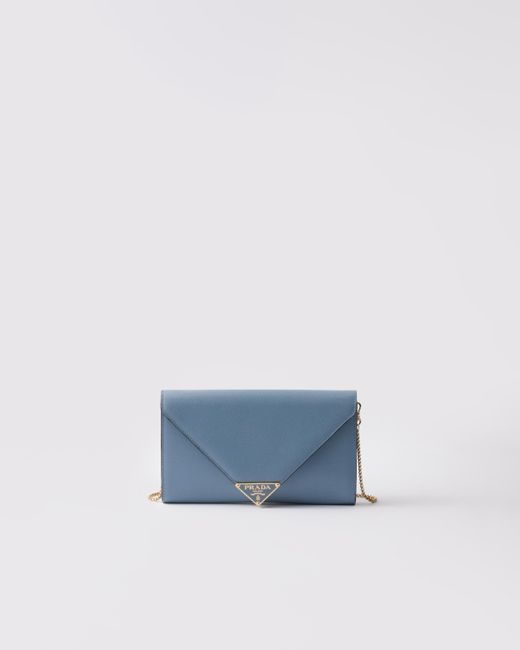 Mini Borsa di Prada in Blue