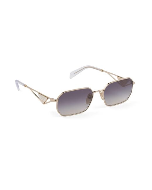 Prada Multicolor Sunglasses With Triangle Logo
