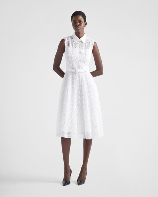 Prada White Superposé Dress