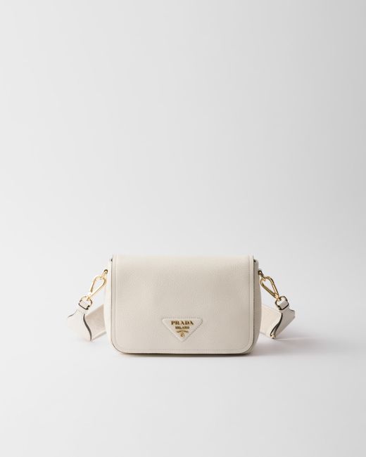 Borsa A Spalla di Prada in Natural