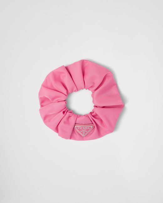 Prada Pink Re-Nylon Scrunchie