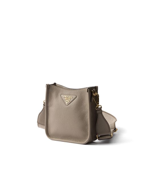 Mini Borsa A Tracolla di Prada in Brown